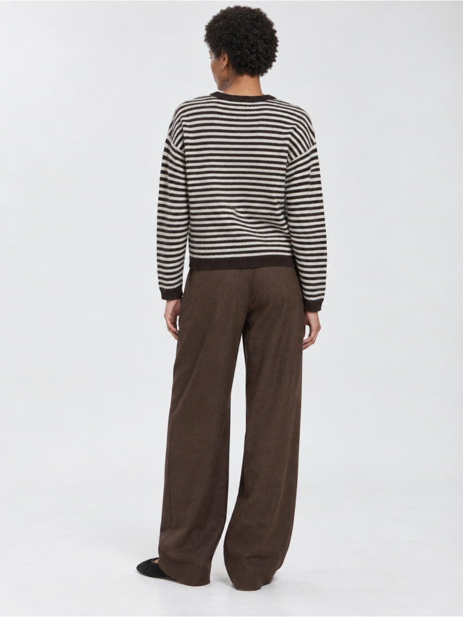 Charlotte Stripe Long Sleeve Cardigan