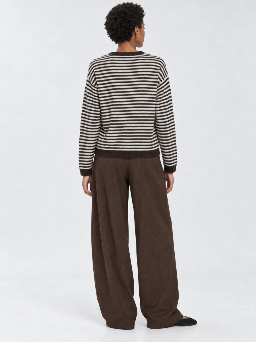 Charlotte Stripe Long Sleeve Cardigan