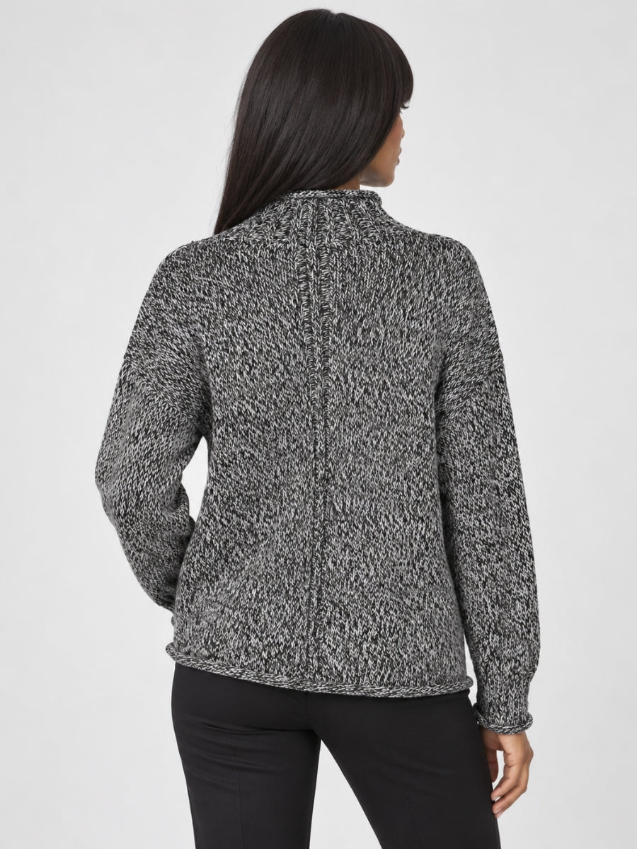 Coco Twist Mock Neck Sweater
