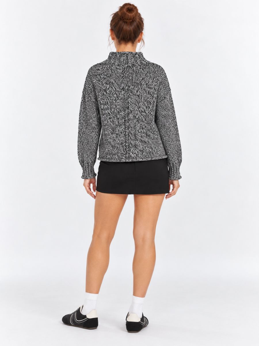 Coco Twist Mock Neck Sweater