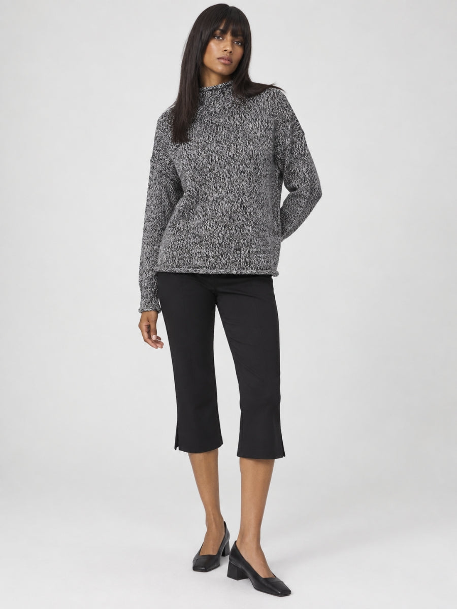 Coco Twist Mock Neck Sweater
