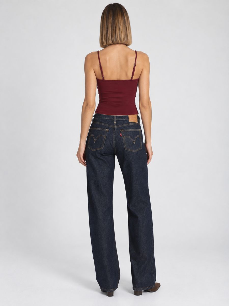 Fitch Sleeveless Gold Buckle Tank Top