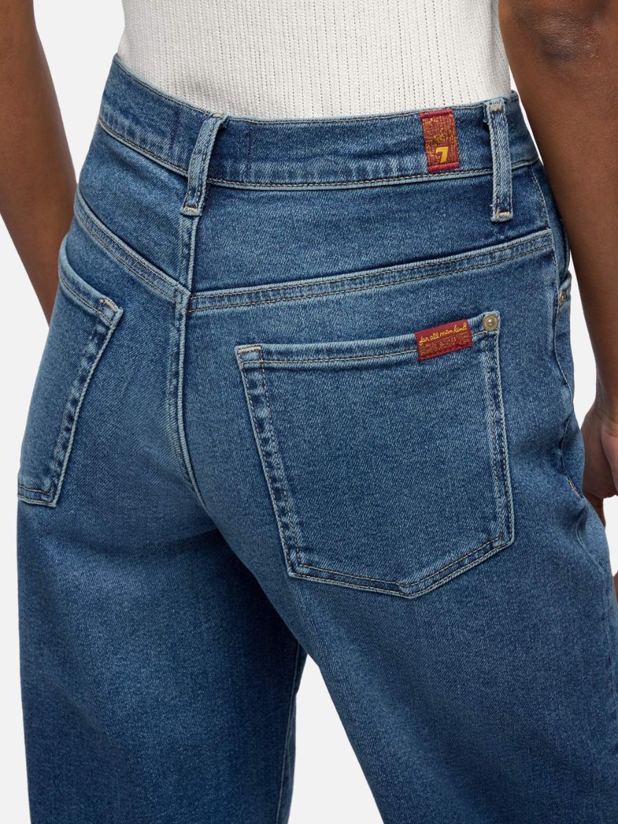 7 For All Mankind Stovepipe Straight Jean
