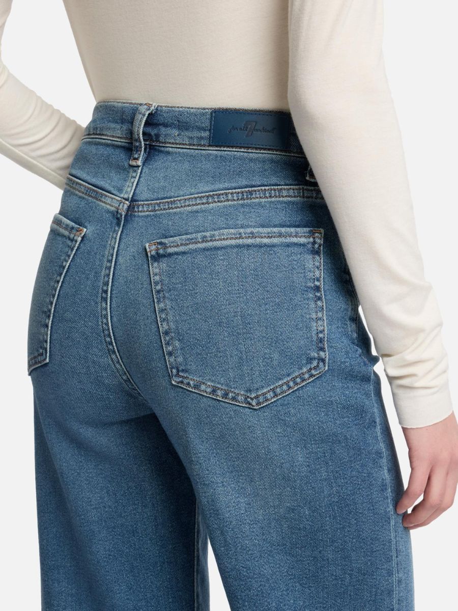7 For All Mankind Ultra High Rise Sea Level Jean
