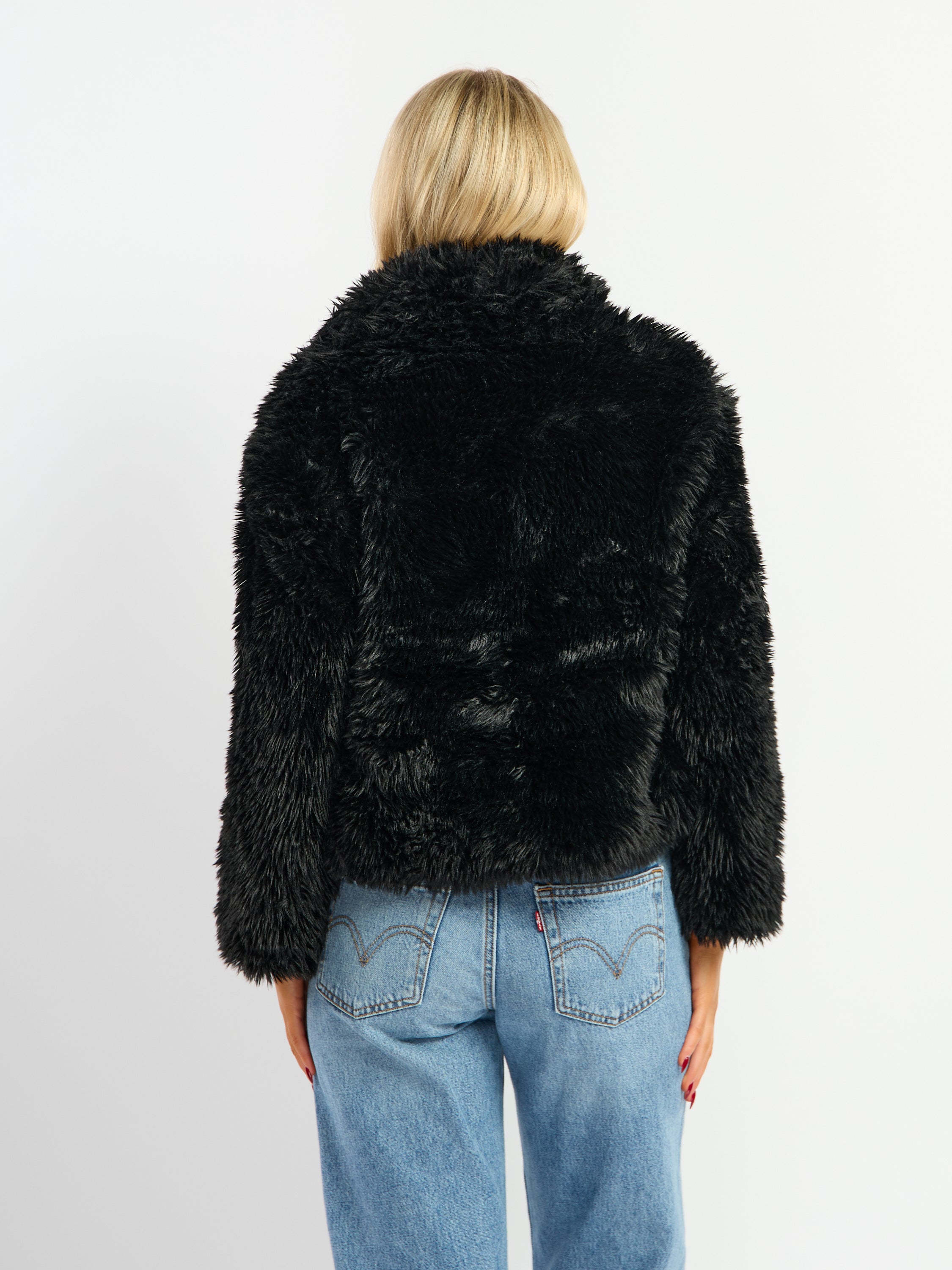 Fur Cropped Coat – envy+grace