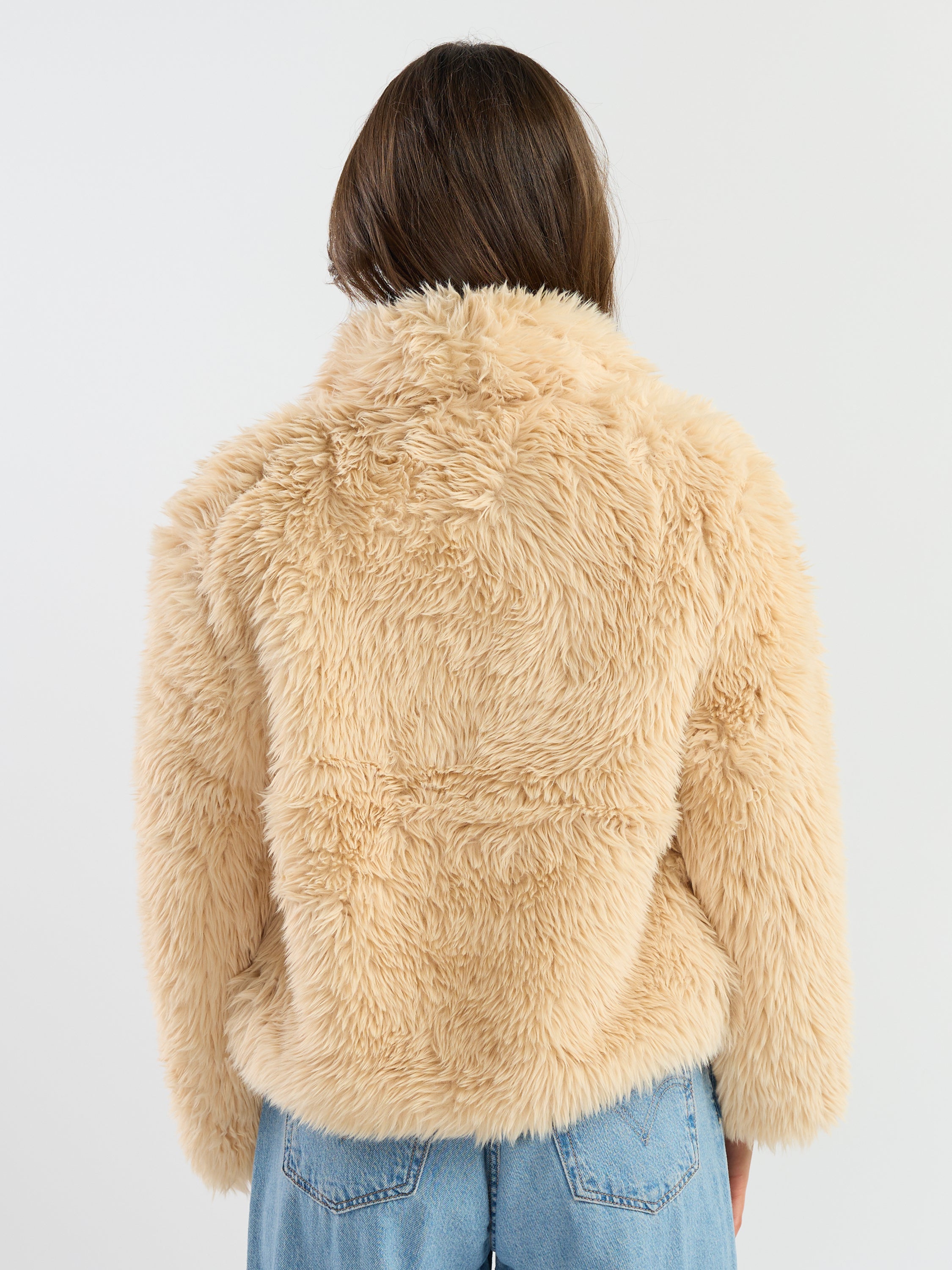 Fur Cropped Coat