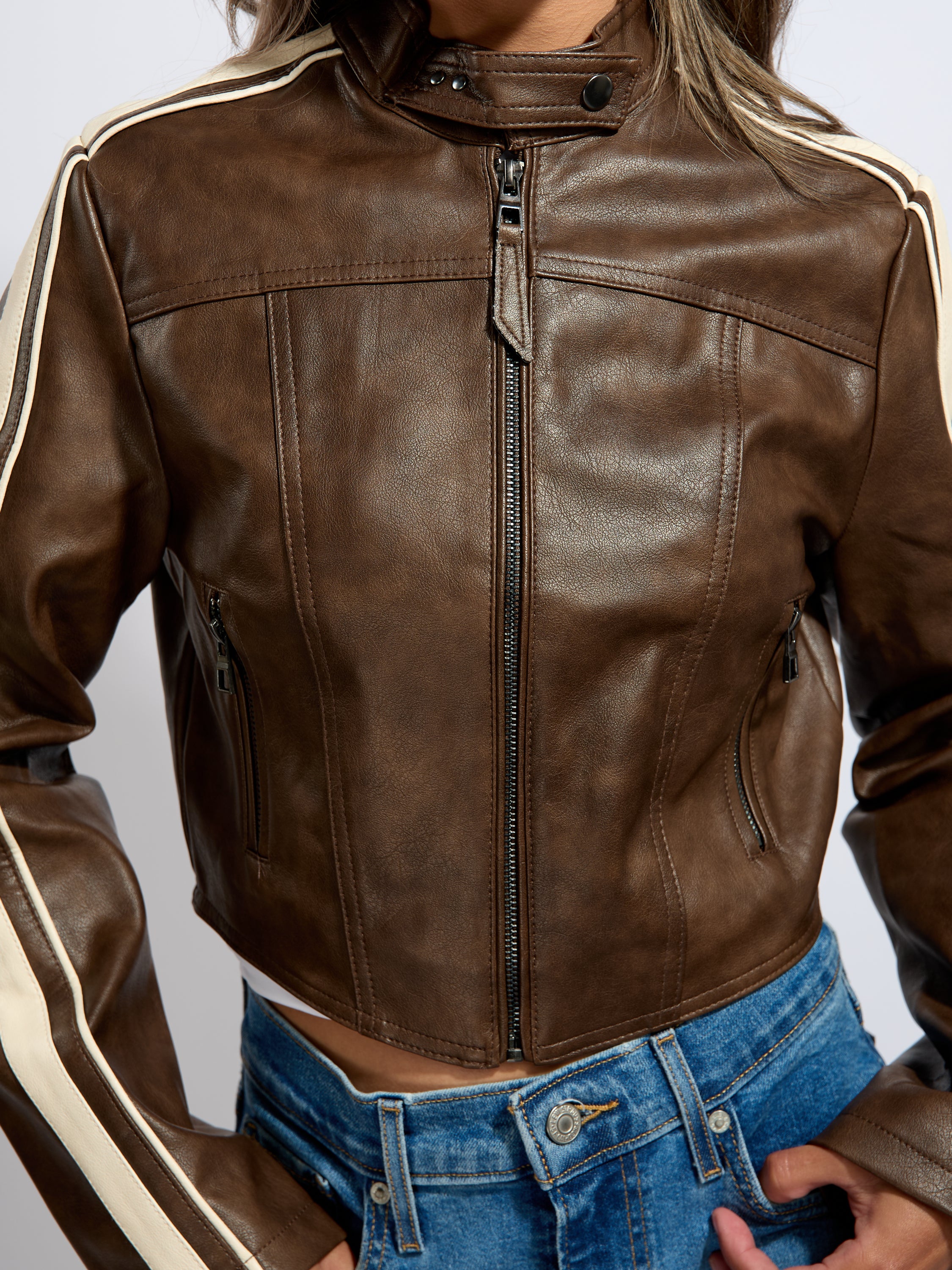 Acoa Racer Crop Jacket