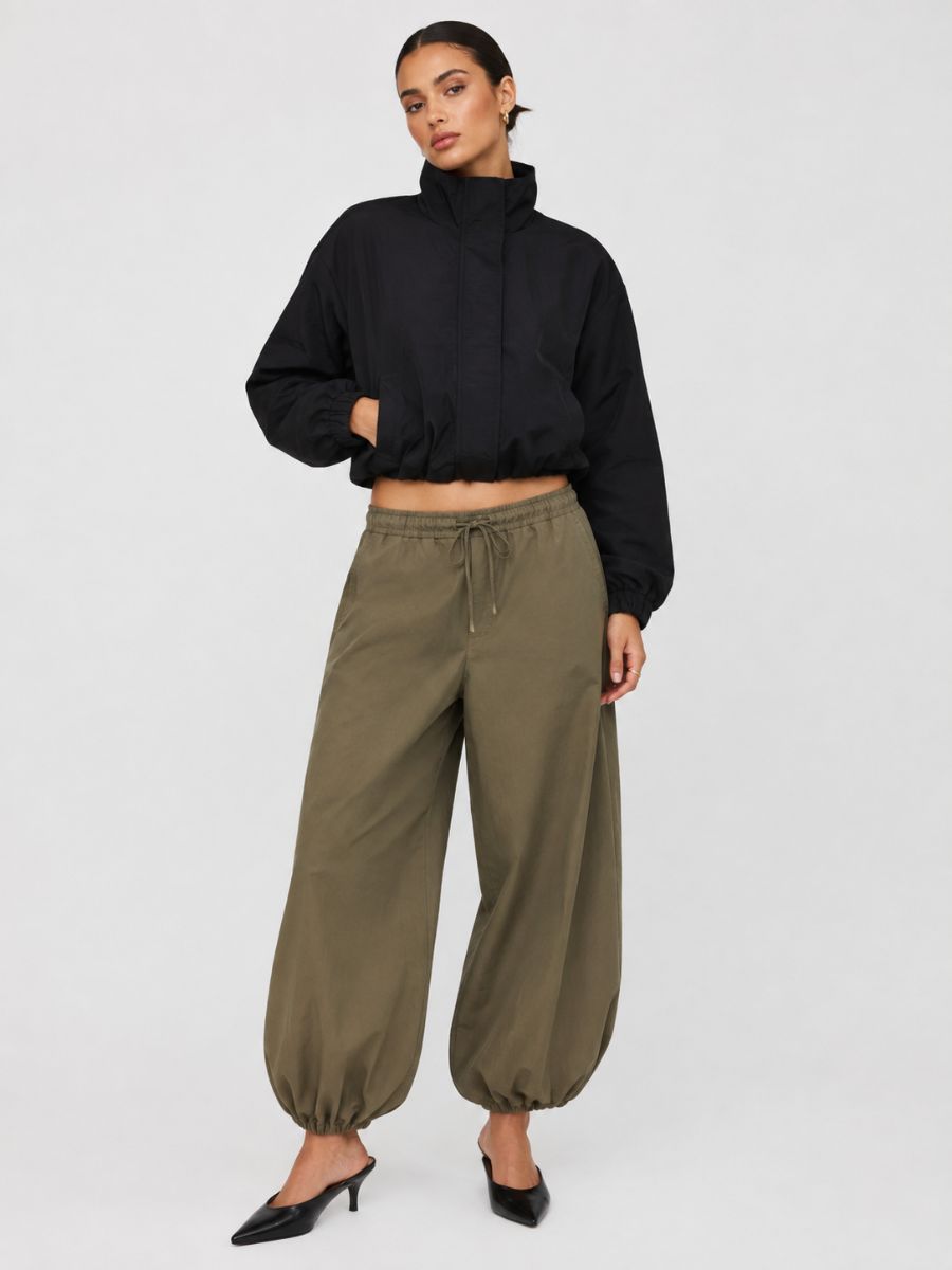 Oak High Neck Jacket