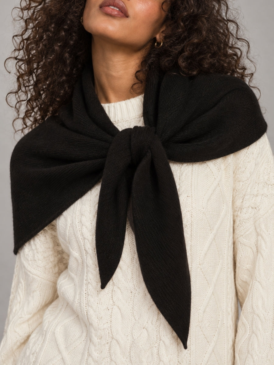 Naya Large Cashmere Bandana Scarf