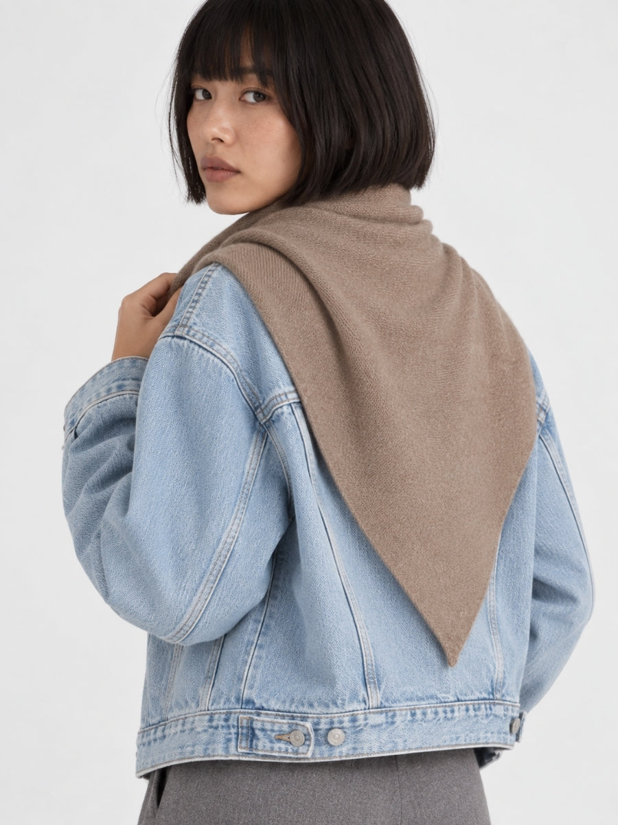 Naya Large Cashmere Bandana Scarf