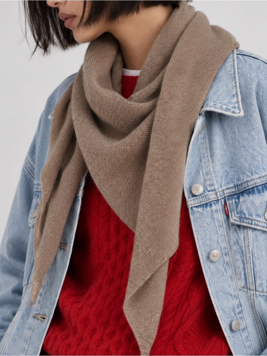 Naya Large Cashmere Bandana Scarf