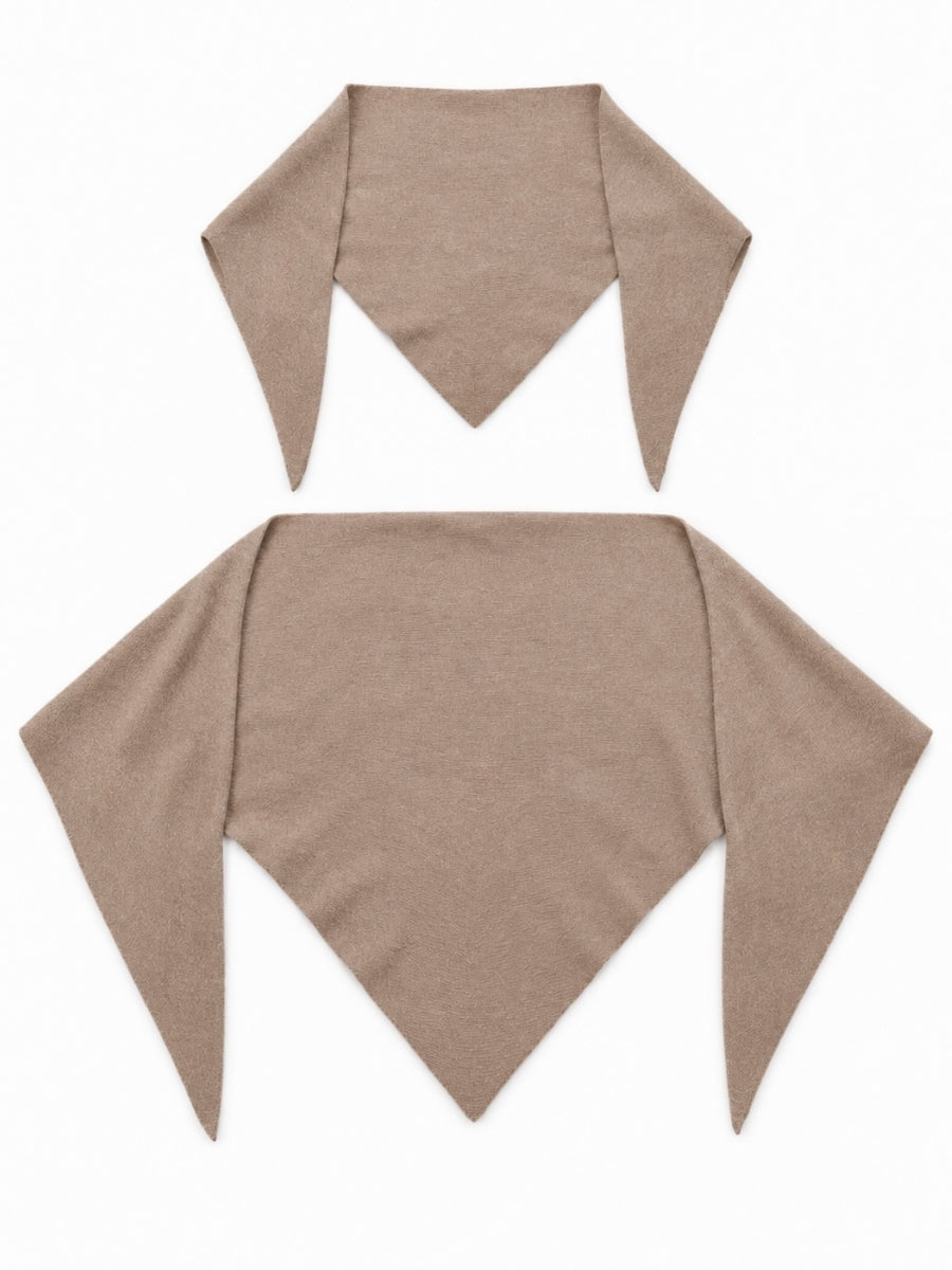 Luna Medium Cashmere Bandana Scarf
