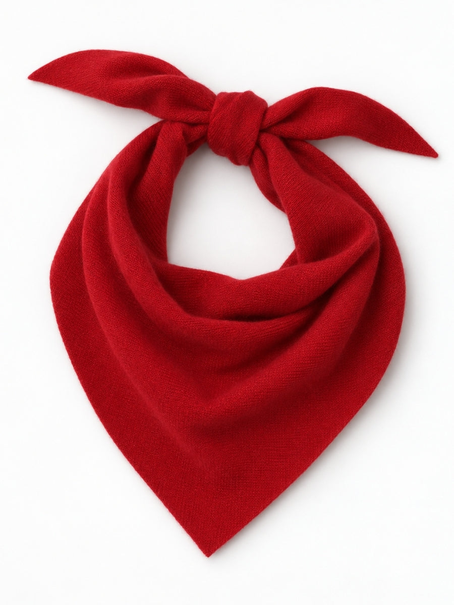 Luna Medium Cashmere Bandana Scarf