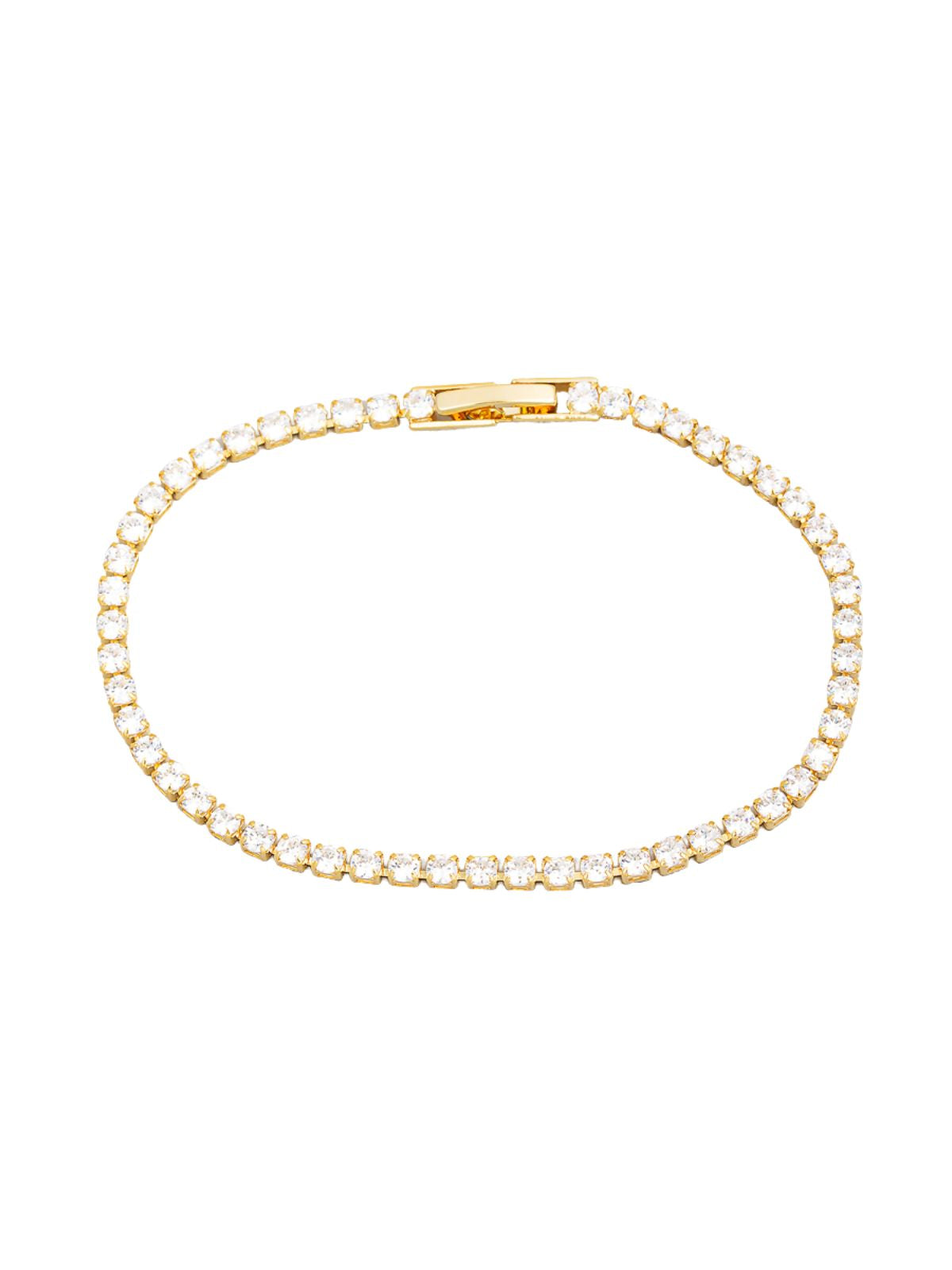 Round Cut Tennis Bracelet