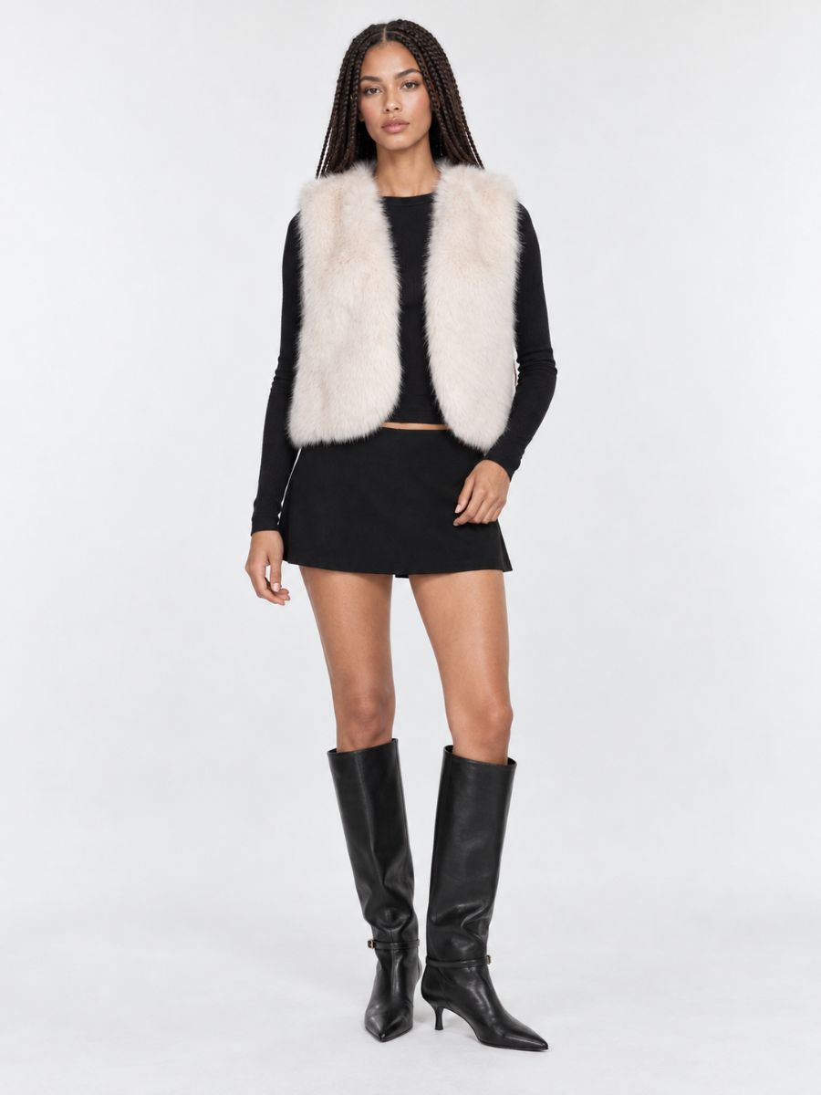 Senna Faux Fur Vest