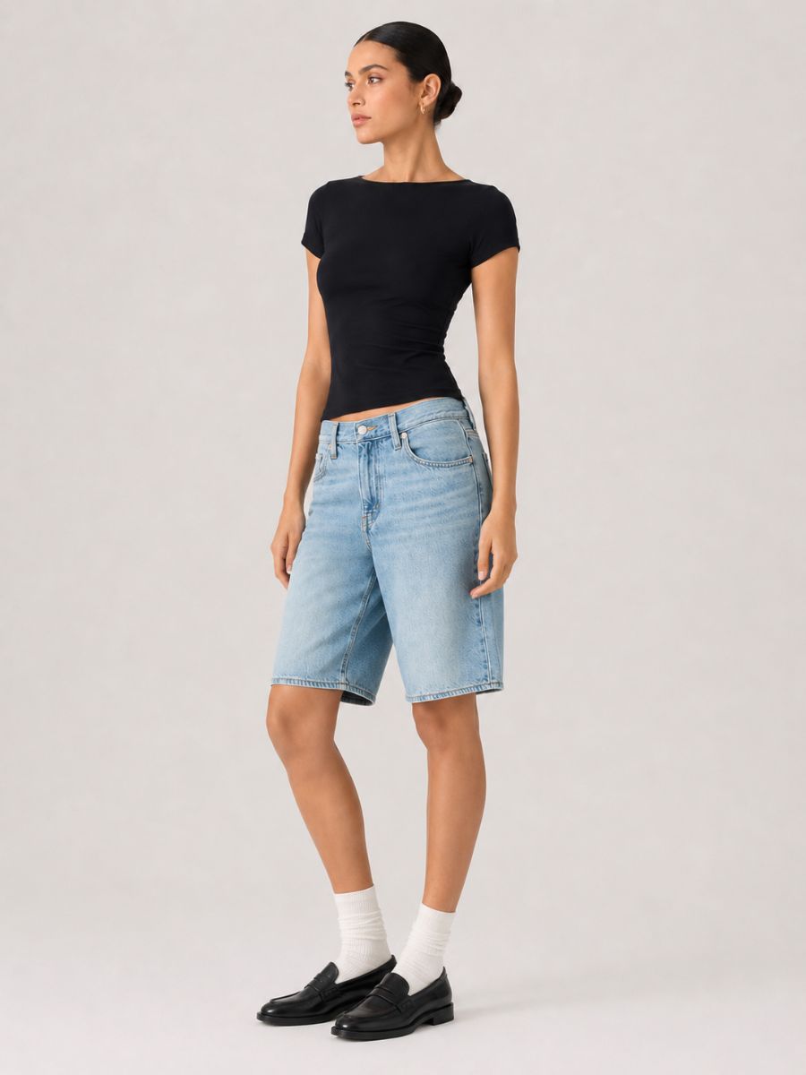 FORM STUDIO Brida Open Neck Top