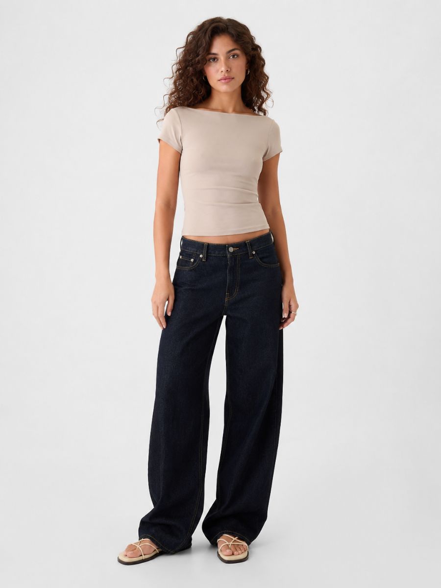 FORM STUDIO Brida Open Neck Top