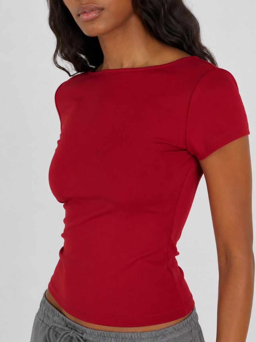 FORM STUDIO Brida Open Neck Top