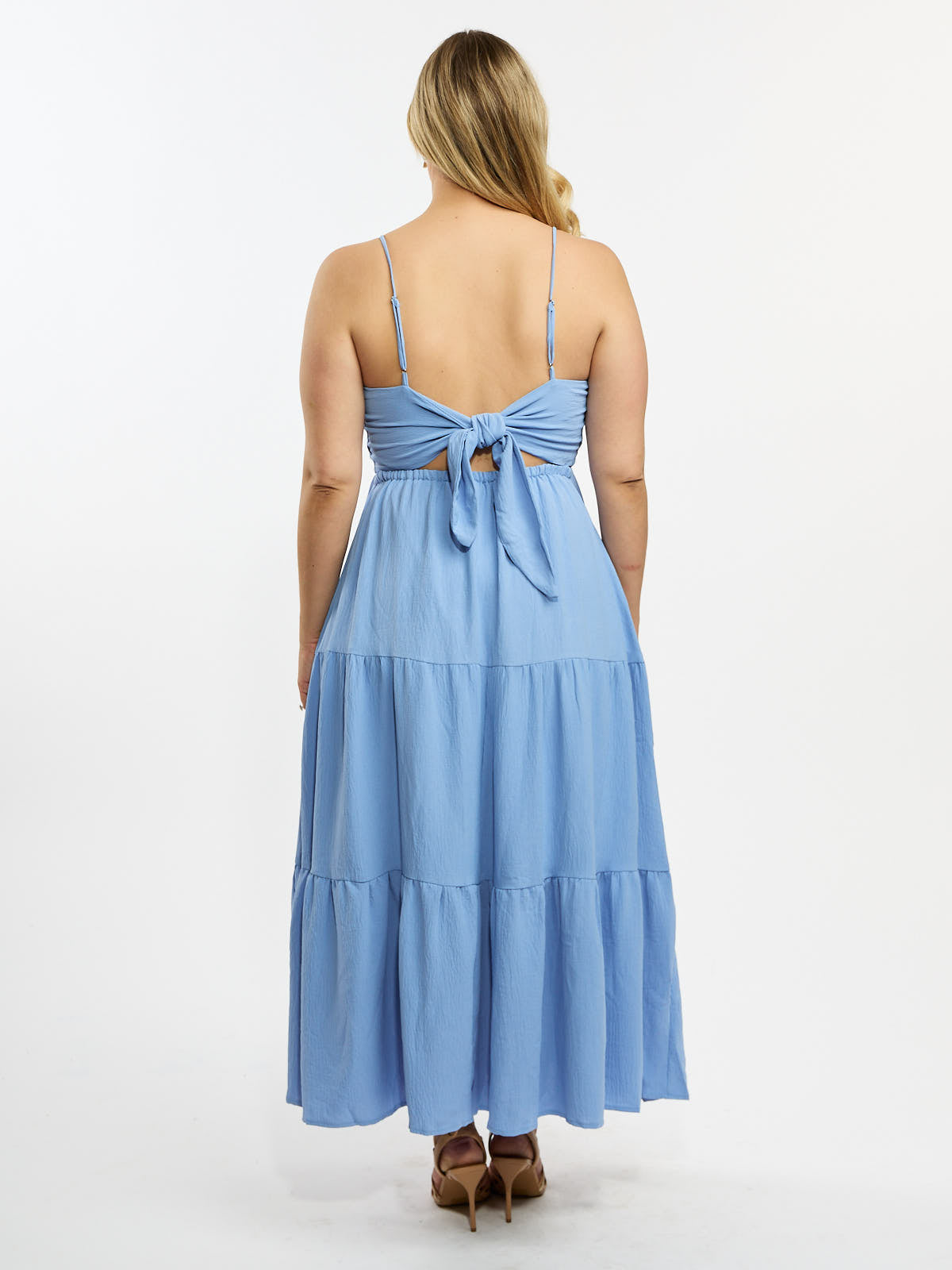 Debbie Tie-Back Maxi Dress