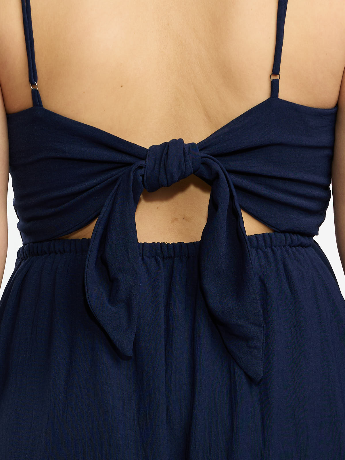 Debbie Tie-Back Maxi Dress