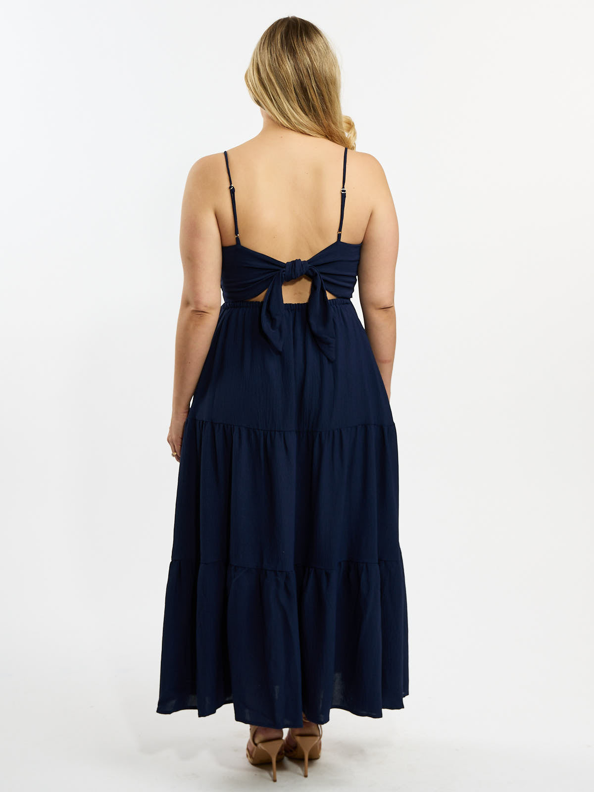 Debbie Tie-Back Maxi Dress