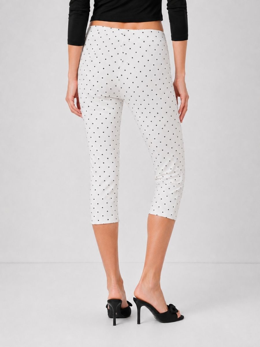 Polka Dot Capri Pants