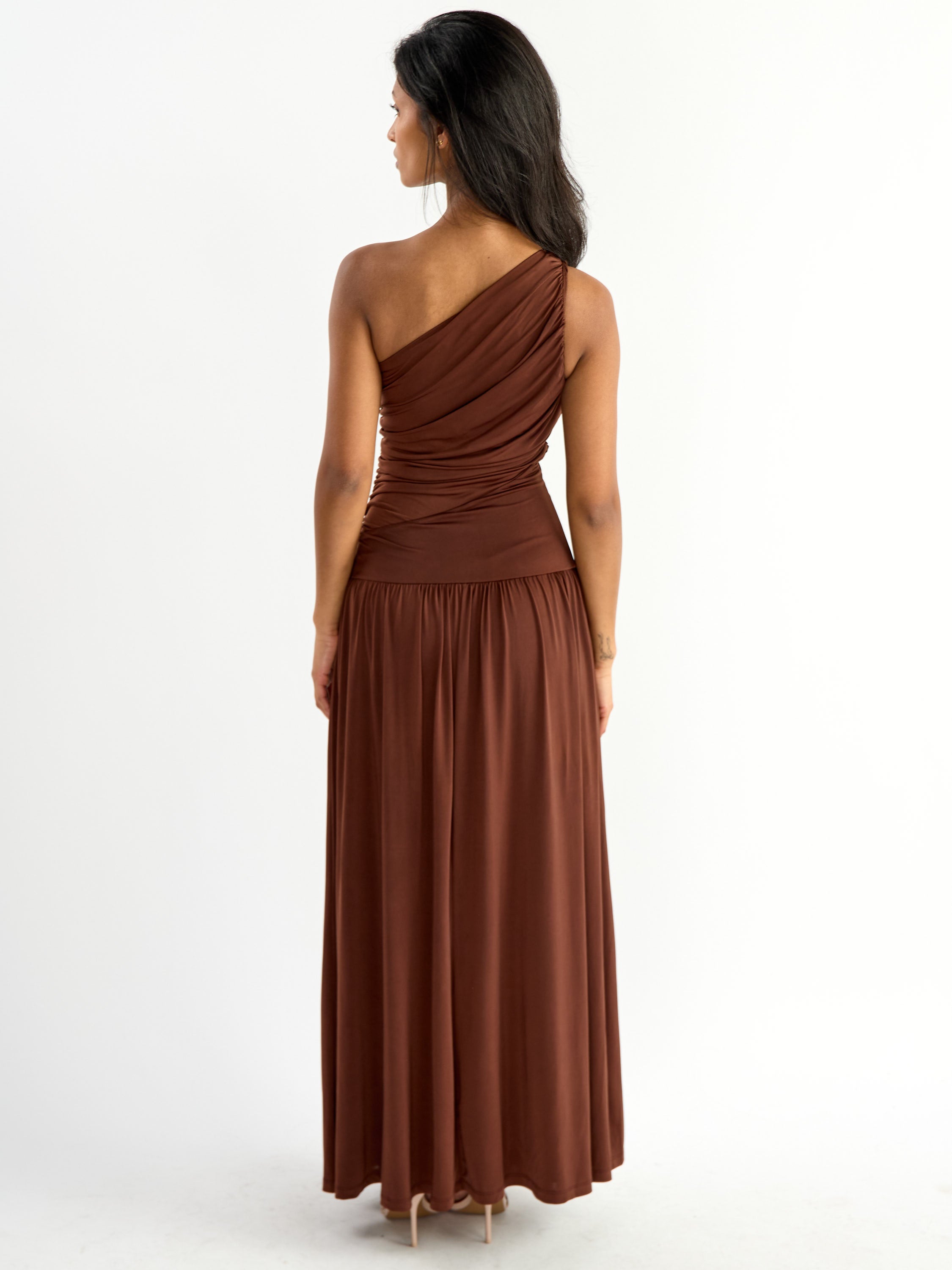 Ophelia One Shoulder Long Dress