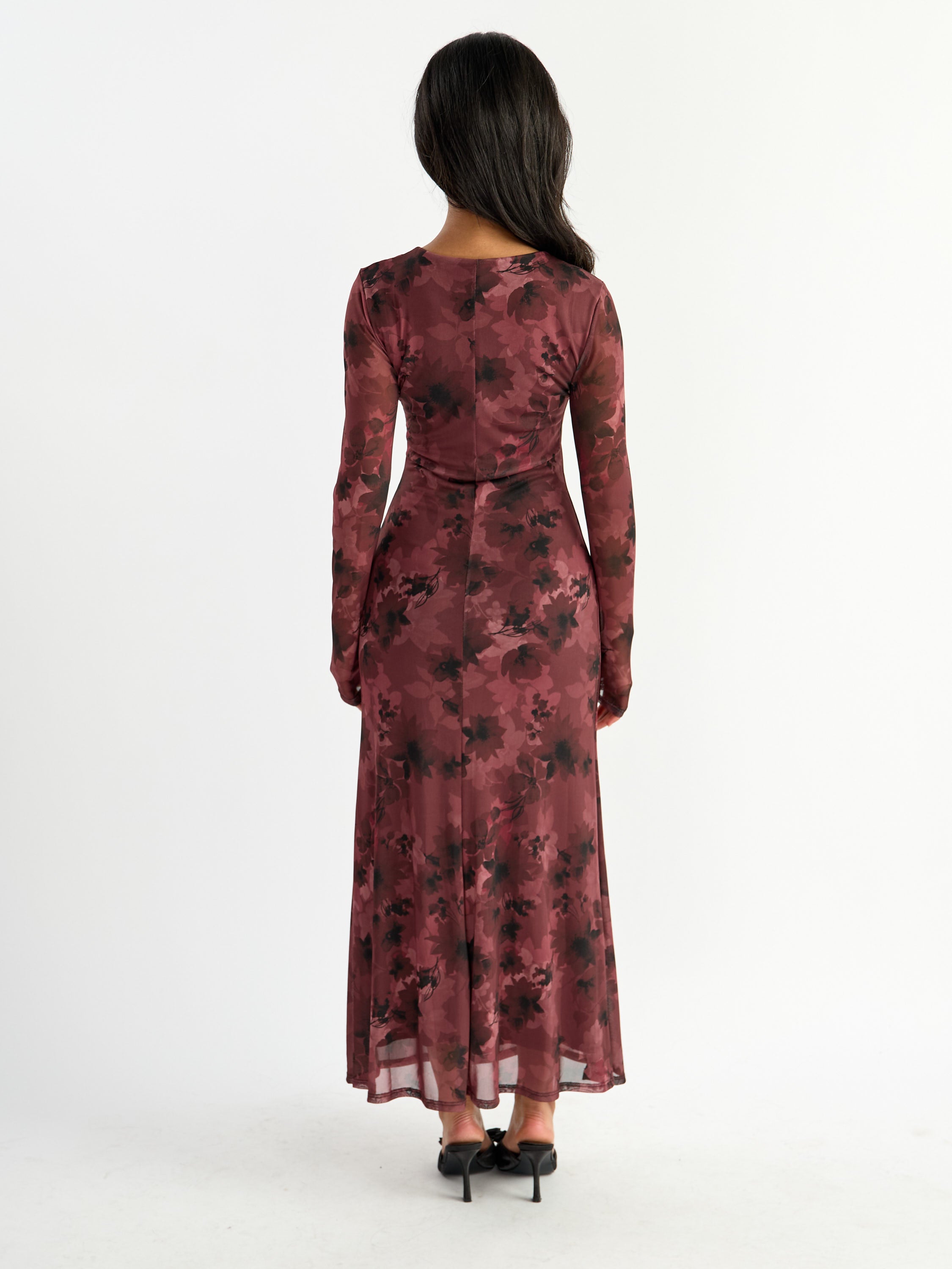 Dyna Mesh A-Line Dress