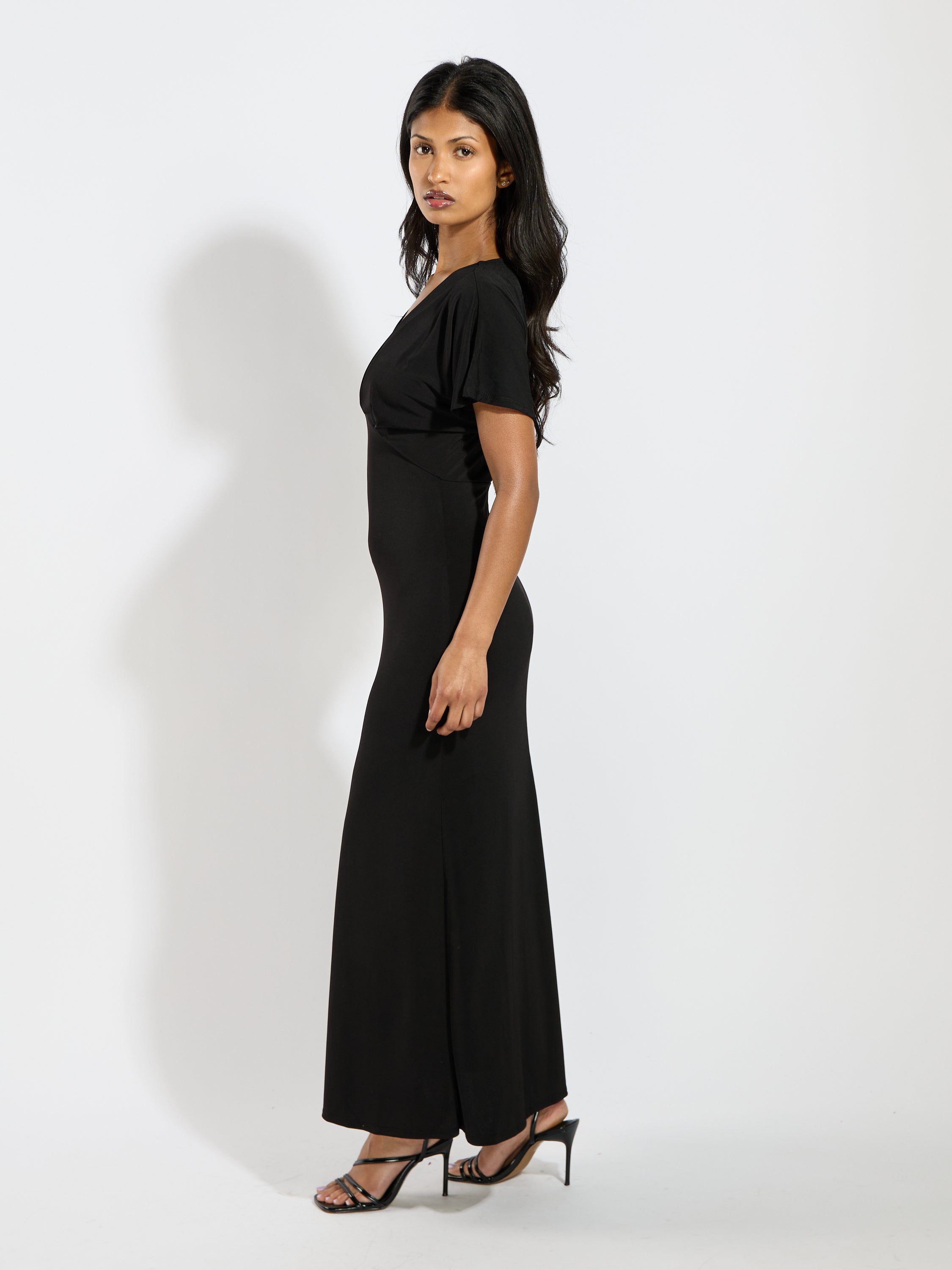 Reese Flutter Sleeve Dress
