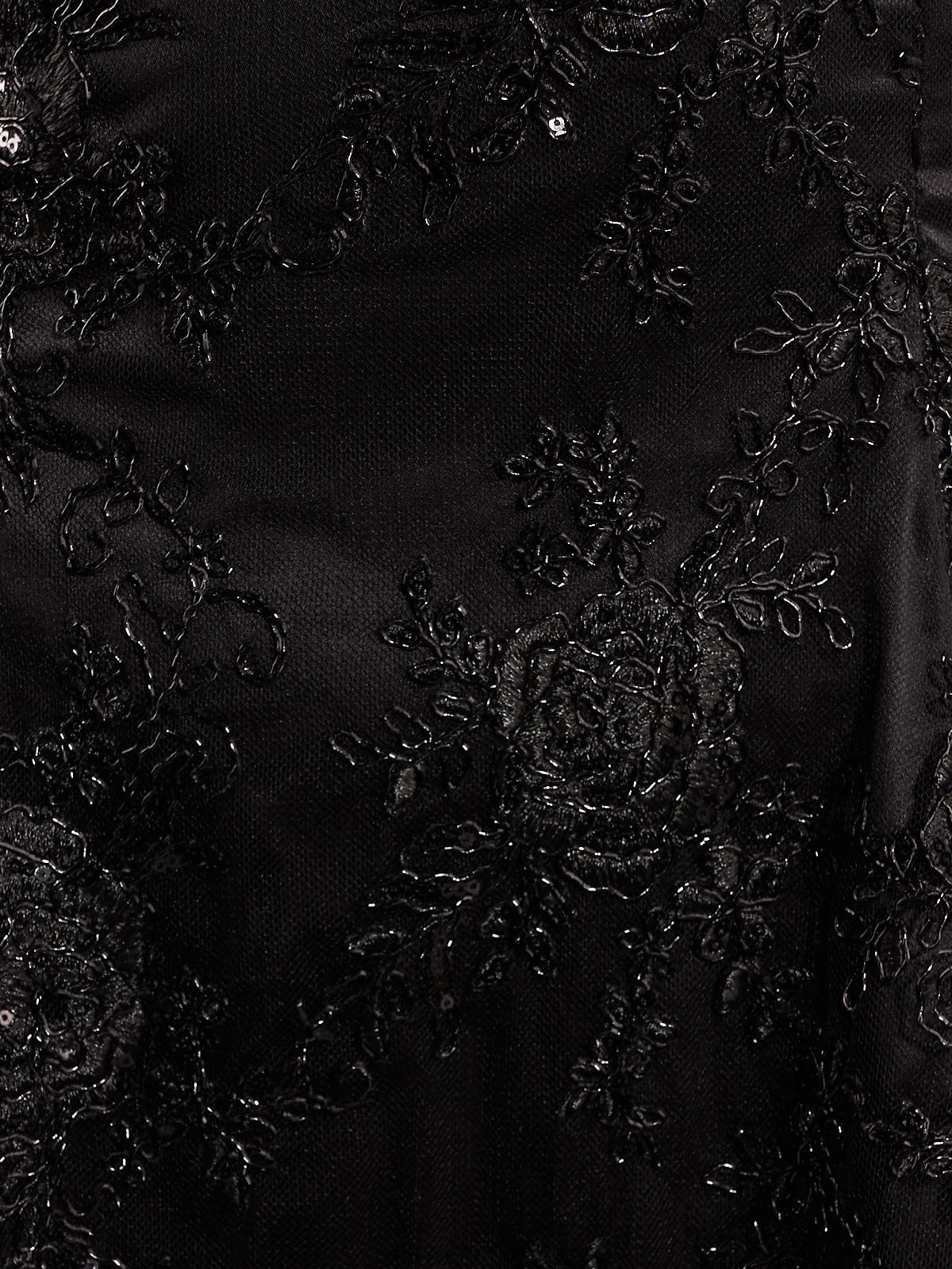 Lilo Abstract Print Satin Fit & Flare Dress