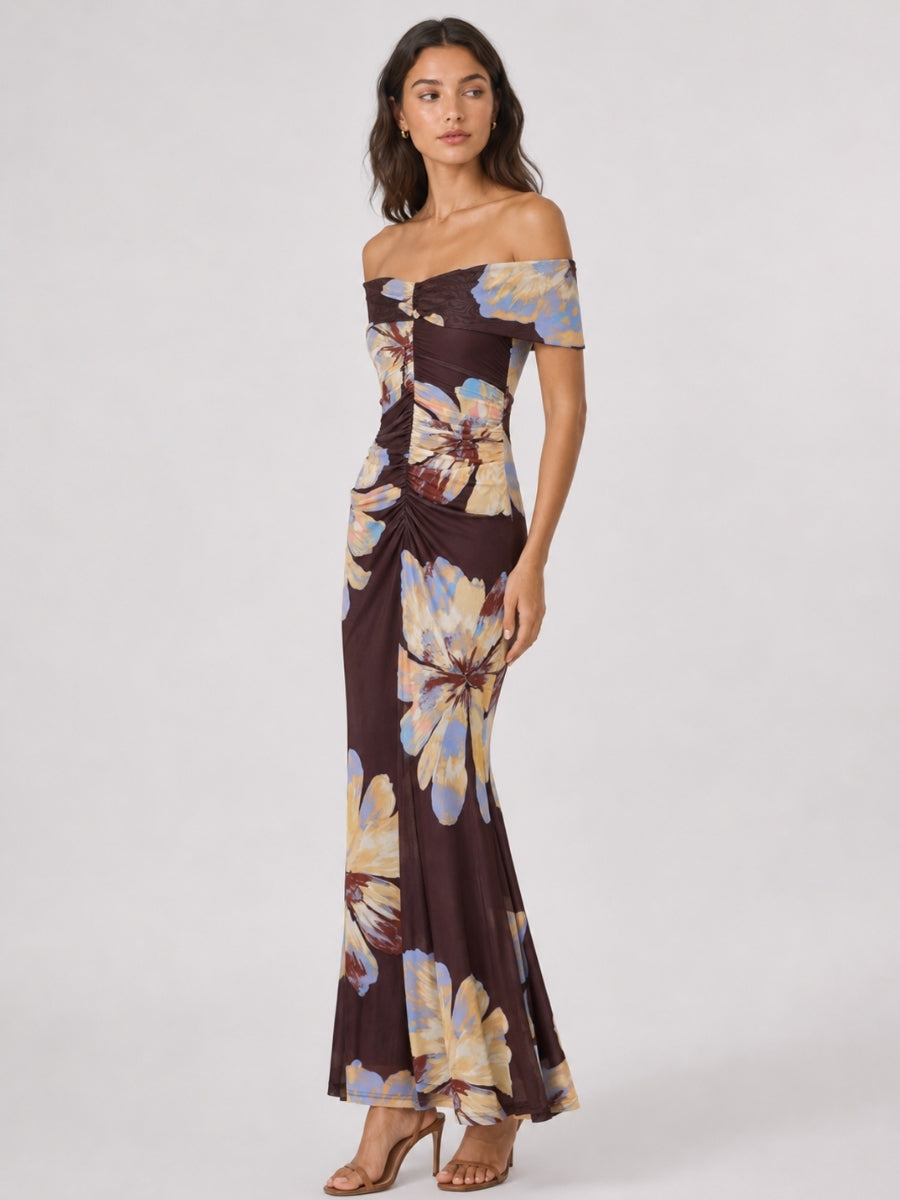 Hazel Front Seam Mesh Dress