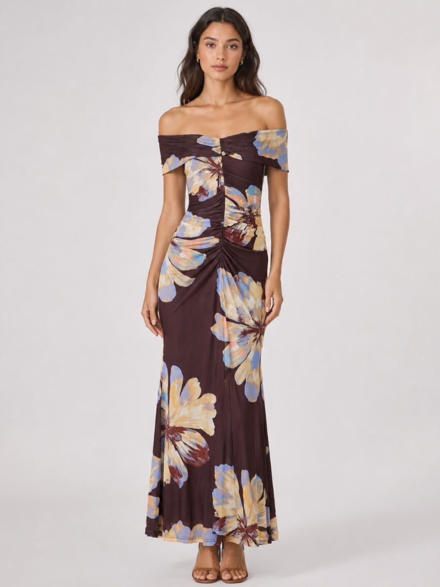 Hazel Front Seam Mesh Dress