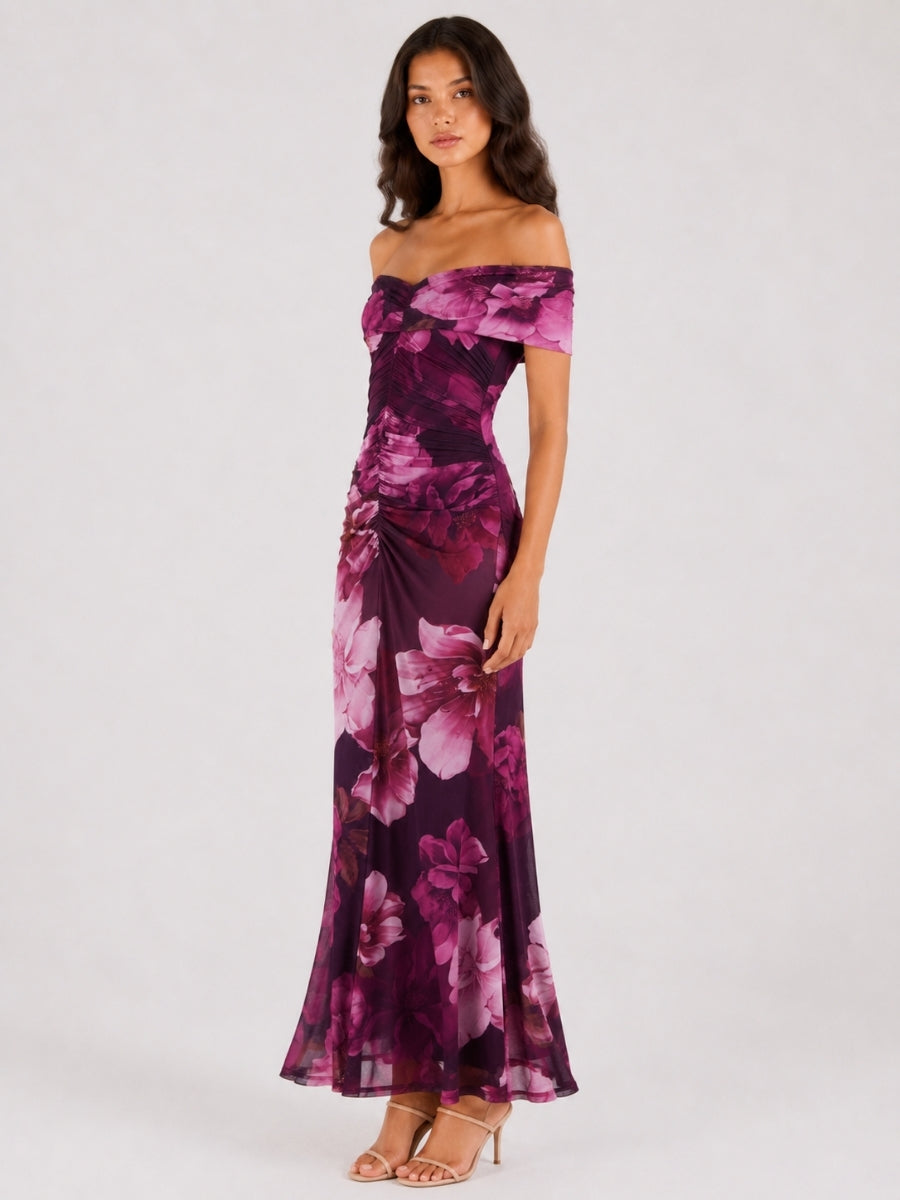 Hazel Front Seam Mesh Dress