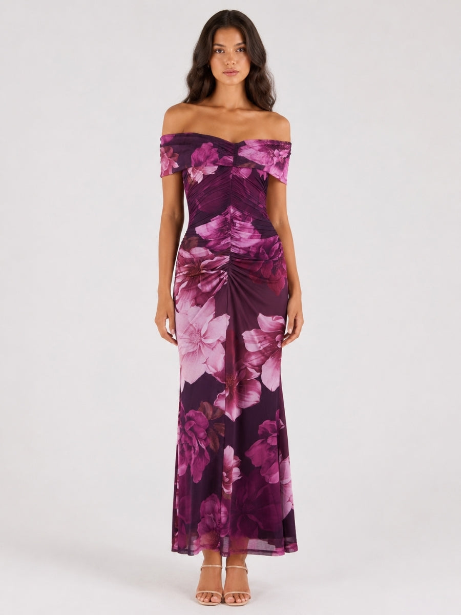 Hazel Front Seam Mesh Dress
