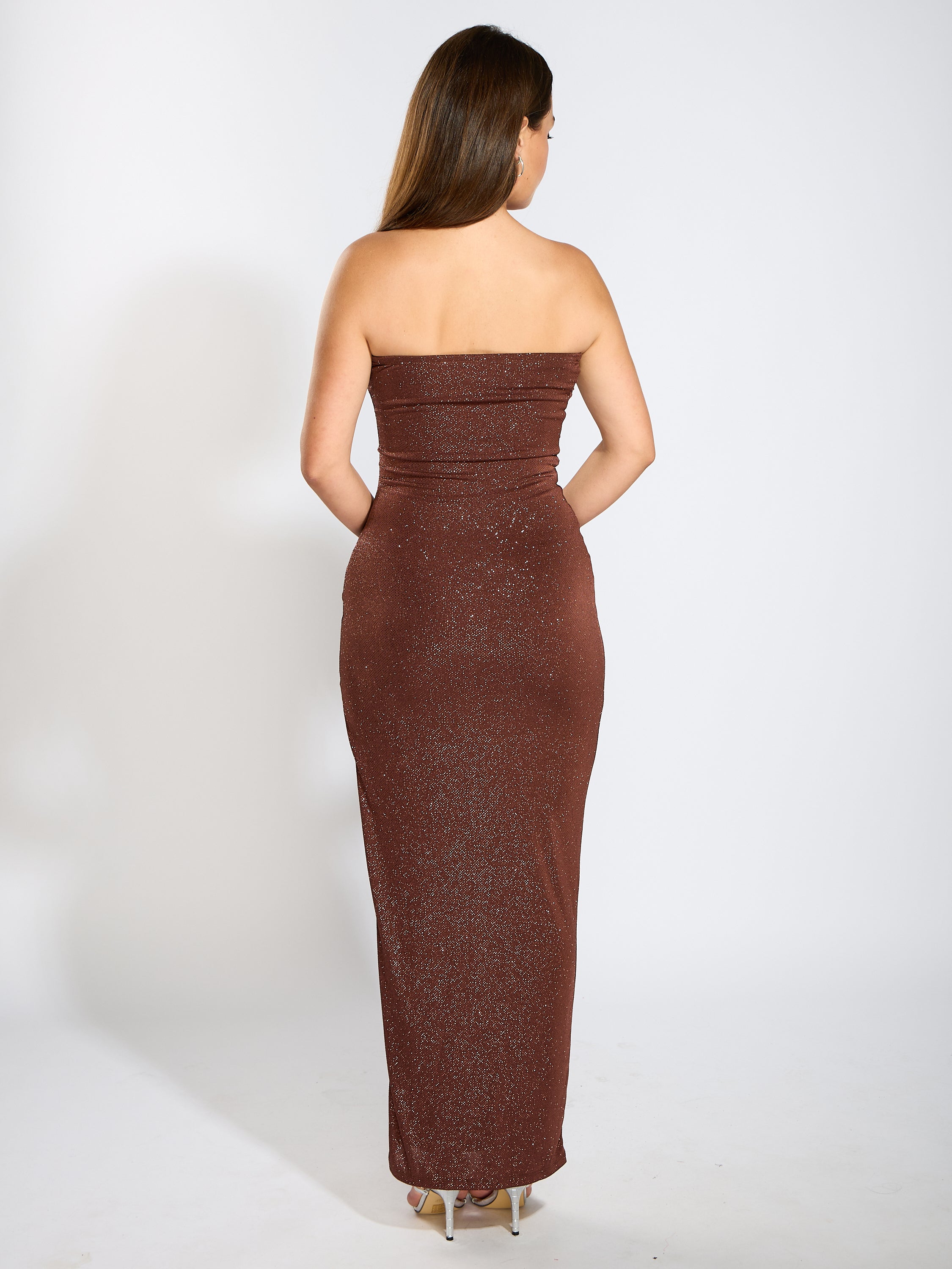 Lipa Slinky Glitter Dress