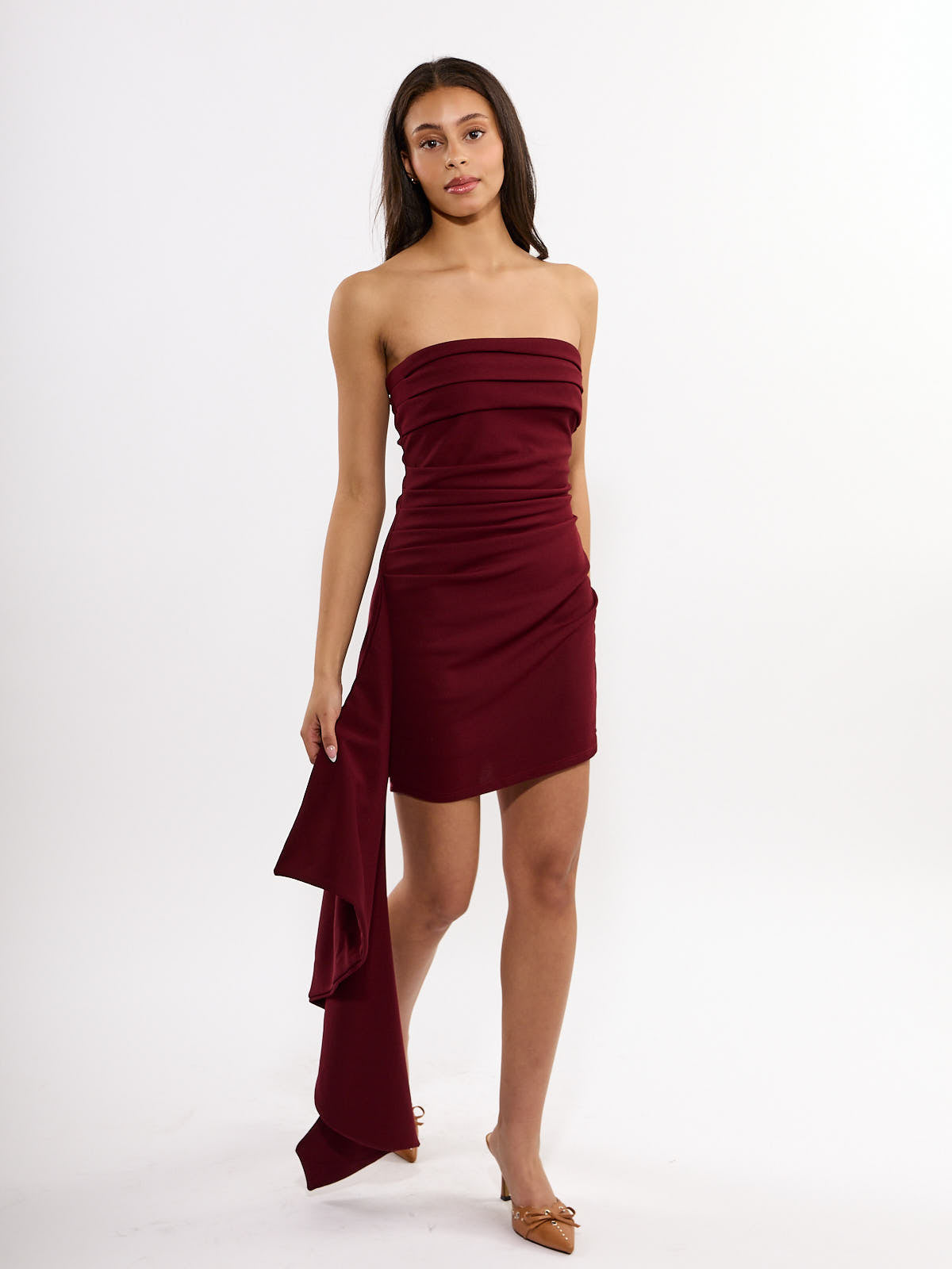 Porto Crepe Mini Dress