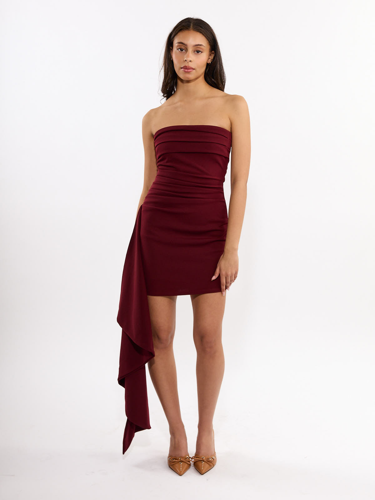 Porto Crepe Mini Dress