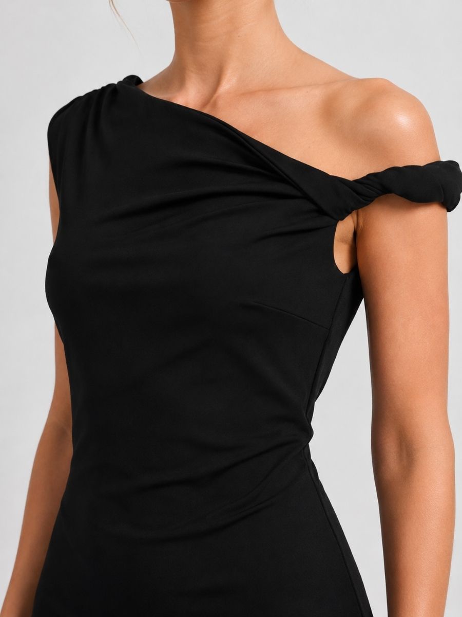 Veda Crepe Midi Dress