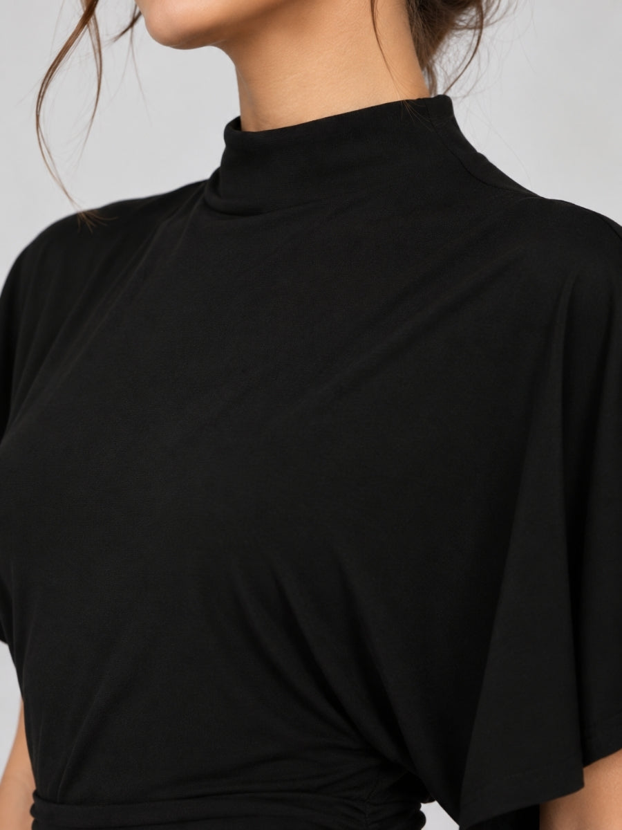 Celine Drape Mini Dress
