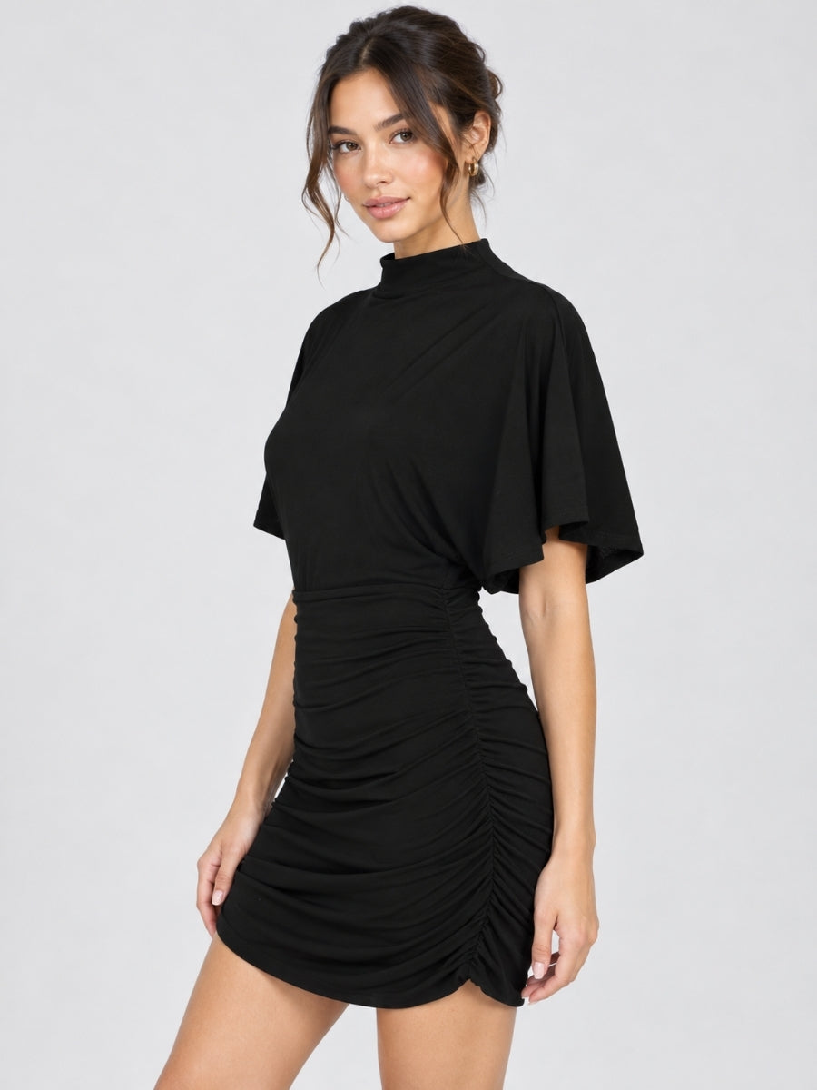 Celine Drape Mini Dress