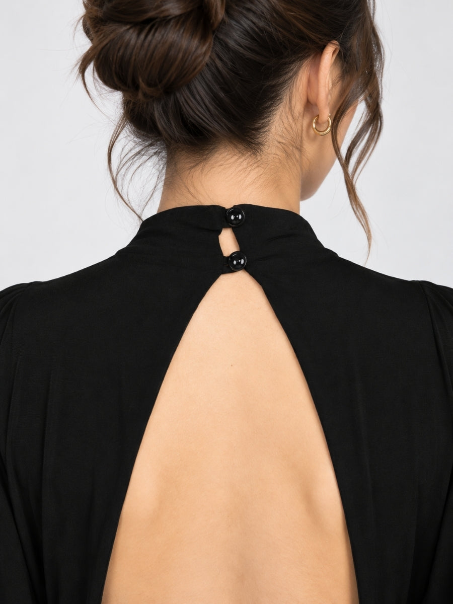 Celine Drape Mini Dress