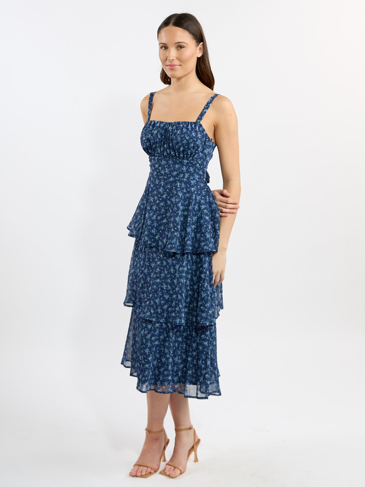 Jamie Small Floral Ruffle Dress