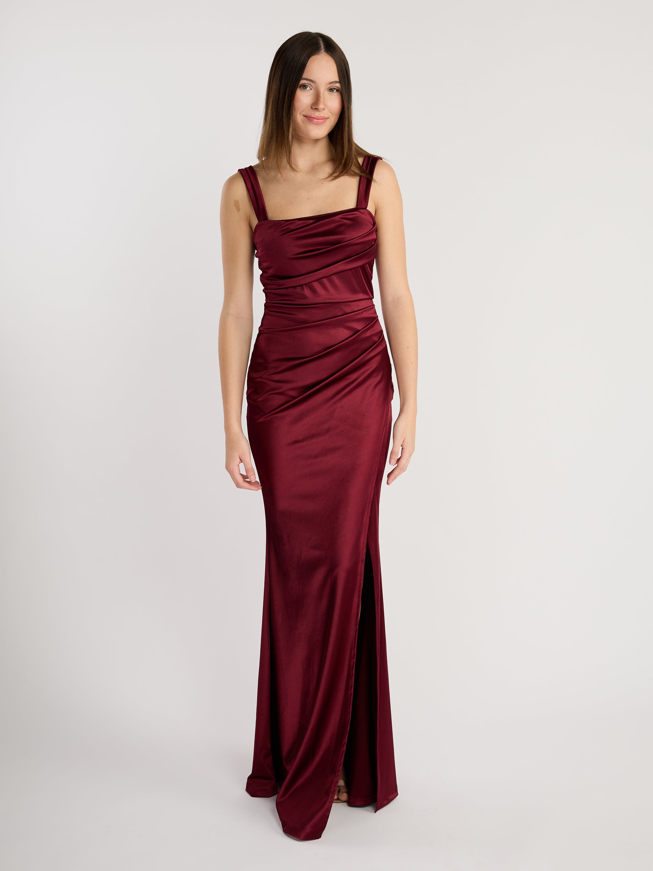Tessa Casino Drape Maxi Dress