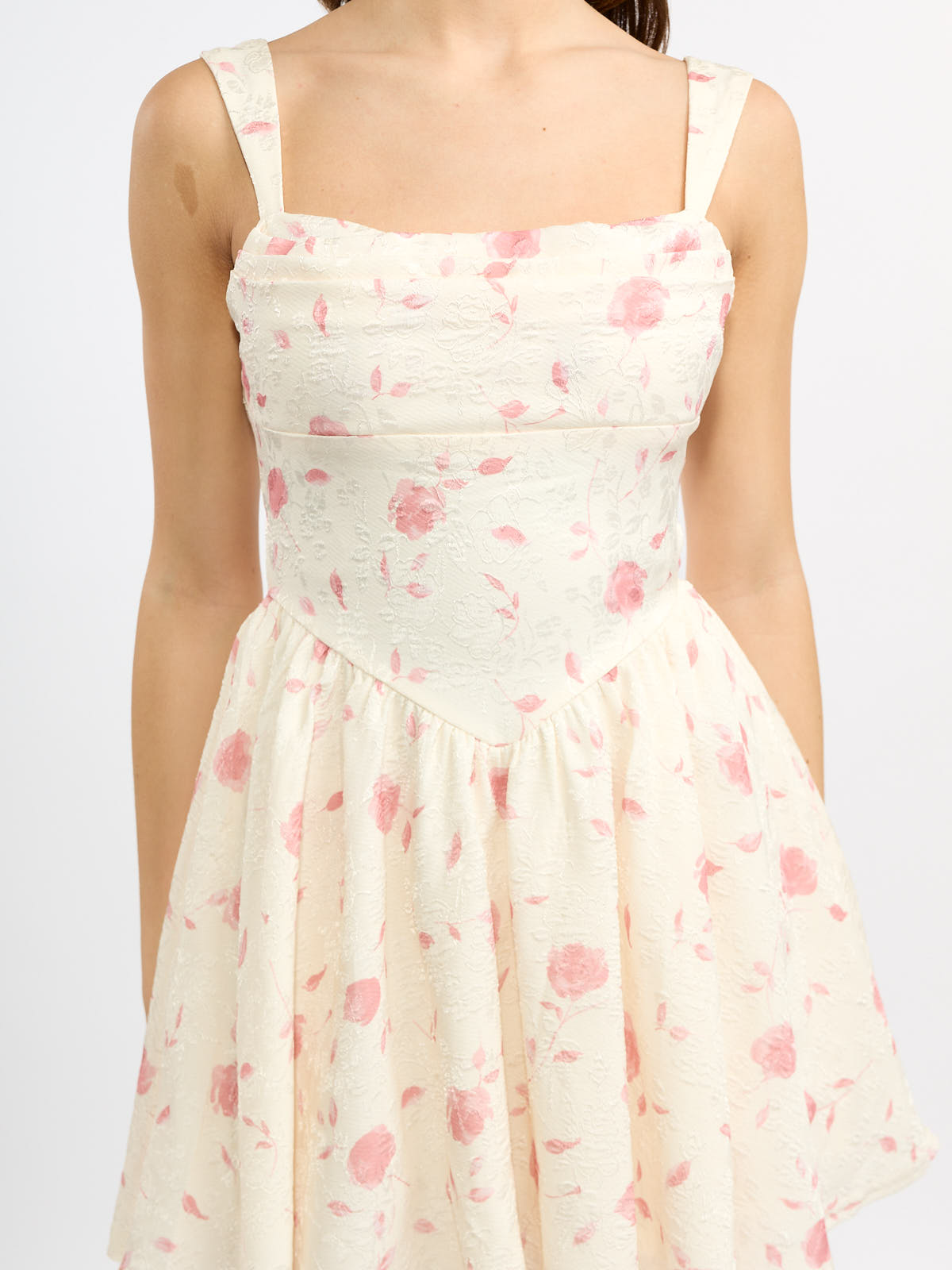 Lulu Floral Jacquard Dress