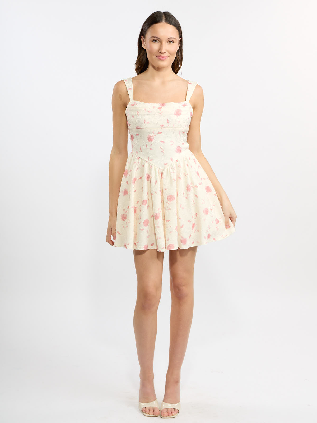 Lulu Floral Jacquard Dress