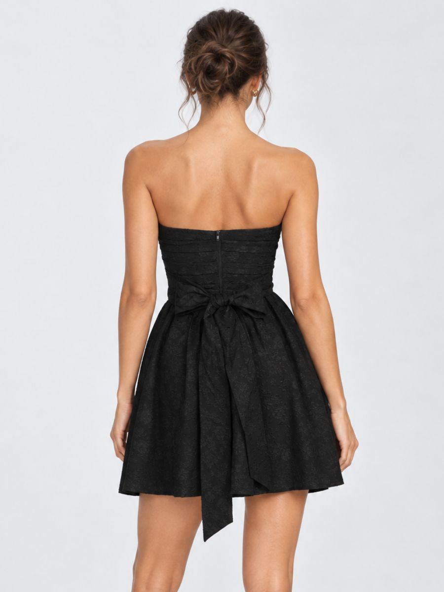 Milo Tie-Back Mini Dress