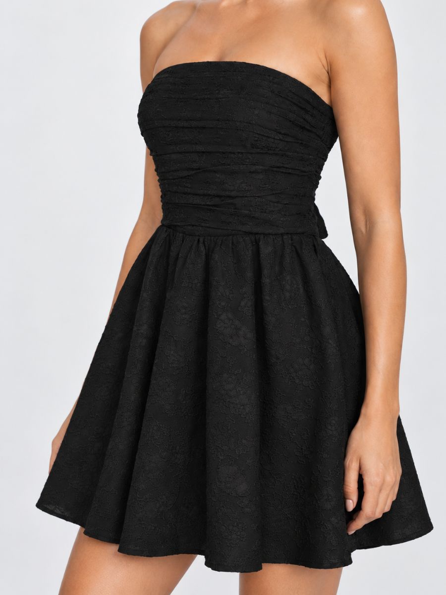 Milo Tie-Back Mini Dress
