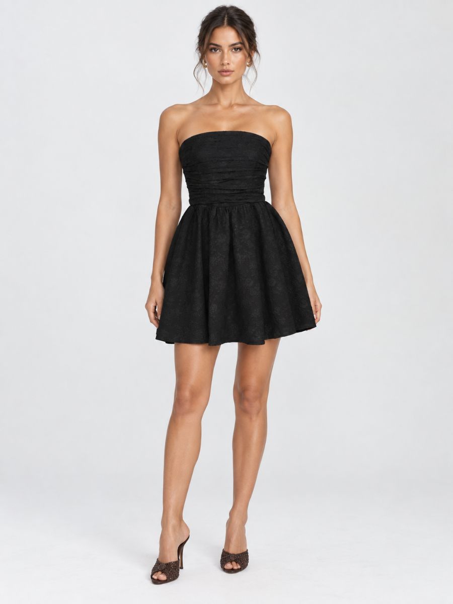 Milo Tie-Back Mini Dress