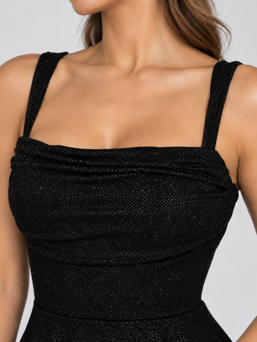 Bailey Slinky Tiered Mini Dress