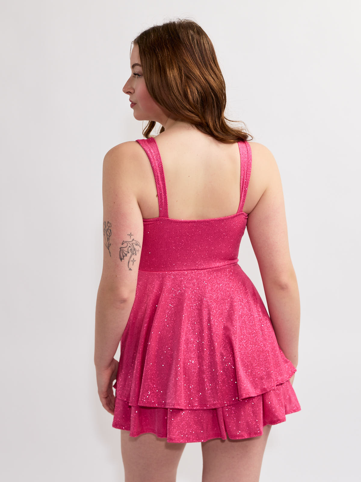 Bailey Slinky Tiered Mini Dress